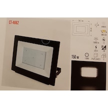 Ct-4662 150w Slim Led Projektör(beyaz)