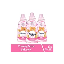 Yumoş Extra Konsantre Çamaşır Yumuşatıcısı Şakayık 3 x 1440 ML