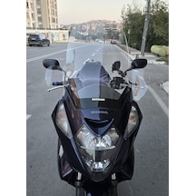 Motocam Honda Silverwing Fjs 600 Ön Cam 2001-2012 Model 68cm Şeffaf Renkli 4mm Elcikli