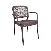 Luna Ares Rattan Koltuk 6 Adet Kahverengi
