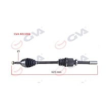 Gva Komple Aks Sağ Megane Iı 1.6 16v 03-08 804mm Auto. Gva 4411004 8200613828 7711135775 8200167554