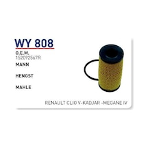 WUNDER WY808 Yağ Filtresi Mercedes Aserisi (A180D) -B Serisi (B180D) - Cla 180D