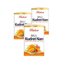 Balen Damla Sakızlı Ballı Kudret Narı Macunu 3 x 210 G
