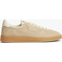 Tommy Hilfiger The Greenwhch Edge Suede Erkek Bej Sneakers - Em0em01732