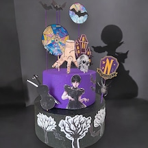 Sutasarimevi Wednesday Maket 2 Katlı Yaş Pasta