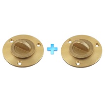 2'li Sarı Pirinç Miçoz. 1/2"-13mm. Su Gider Miçoz Komple