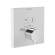 Artema Aquaheat A42746 Ankastre Termostatik Banyo Bataryası Sıva Krom