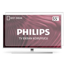 Best Ekran Philips Uyumlu 55OLED803 TV Ekran Koruyucu - 55" 139 CM Ekran Koruyucu