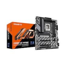 Gıgabyte Ud Wıfı6e 9200 Mhz Oc M.2 Usb 2.0 Usb 3.2 Dp Usb-c 2.5g Lan Soket 1851 Z890 Ddr5 Atx Anakart