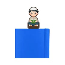 Kitap Okuyan Çocuk Kitap Ayracı