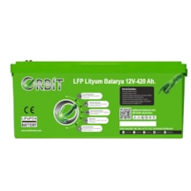 Orbit 12 V 420 Ah Lifepo4 Akü - Abs Kasa - Bluetooth