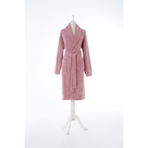 Özdilek Colourist Şal Yaka Bornoz Pembe L Pembe