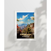 Çerçevesiz Poster Granada'nın Gizemli Güzelliği