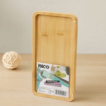 Bambu Ahşap Dikdörtgen Mini Tepsi 12 X 23.4 X 0.8 Cm Diğer