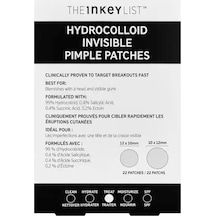 The Inkey List Hydrocolloid Invisible Pimple Patches 22'li