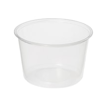 Plastik Meze Kabı 500cc Pp 50 Adet Kullan At Gıda Kabı 3'li Ekonomik Paket - 3 Adet Tarı Şeffaf