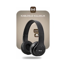 Bezos P47 Fm'li Bluetooth Kulaklık Dfnbez