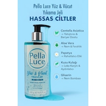 Pella Luce Hassas Ciltler İçin Yüz & Vücut Yıkama Jeli 400 ML