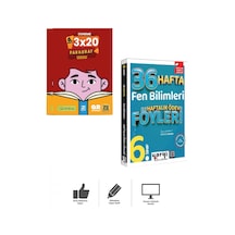 6. Sınıf Fen Bilimleri 36 Haftalık Ödev Föyleri + Paragraf Deneme Bigelio+yargı