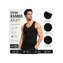 No Brand Rambo Atlet Siyah Siyah