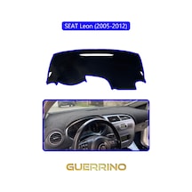 Seat Leon 2005-2012 Torpido Koruma Halısı Mavi Kenar