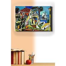 Webstyle Sayılarla Boyama Seti Kasnaklı Kitaptaki Ev 60 X 75 Cm