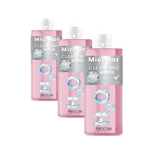 Procsin Aqua Bio H2o Yüz Ve Makyaj Temizleyici Micellar Cleansing Water 200 Ml 3 Paketi