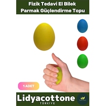 Premium Silikon Stres Topu El Egzersiz Fiziktedavi Topu El Bilek Parmak Güçlendirme Ameliyat Sonrası