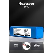Neatsvor S600 6400mah Robot Süpürge Bataryası D.k
