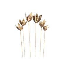 Yapay Çiçek Deposu 6lı Tropic Lily On Stem 50 Cm