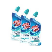 Porçöz Tuvalet Temizleyici Jel Okyanus Esintisi 750 Ml 3 Paketi