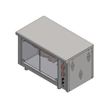 Himaksan Set Üstü Piliç Çevirme Makinesi Elektrikli İki Şiş Altı Piliç