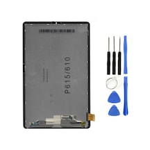 Samsung Galaxy Tab S6 Lite Sm-p610 Uyumlu Servis Dokunmatik Set Siyah + Tamir Seti