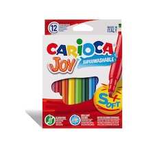 Carioca Joy Süper Yıkanabilir Keçeli Boya Kalemi  12Li