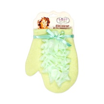 Bodysecret Lifli Banyo Eldiveni Yeşil