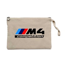 Bmw M4 Competition Krem Clutch Astarlı Cüzdan / El Çantası