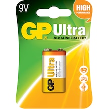 GP GP1604AU Ultra Alkalin 9V Pil 10'lu