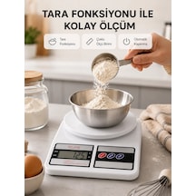 Zenvia Hassas Dijital Mutfak Tartısı 1g Doğruluk, Lcd Ekran, Otomatik Kapanma Yeni Nesil Znv2026 Çok Renkli 70515980