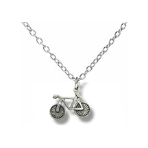 Pedal Ritmi Bisiklet Figürlü Unisex Kolye 60 Cm Zincirli Çok renkli