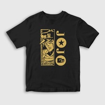 Presmono Unisex Çocuk Jotaro Kujo V3 Anime Jojo T-Shirt