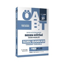 Yediiklim 2027 Öabt Meb-ags Beden Eğitimi Öğretmenliği Spor Kütüphanesi Soru Bankası Çözümlü - Ayhan Özel, Barış Kayıkçı