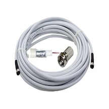 Herz Anten Kablosu Rgu6 Çanak Anten Kablosu - 25m