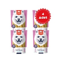 Wanpy Chewy Puff Sticks Tahılsız Tavuklu Köpek Ödül Maması 100grx4 Adet