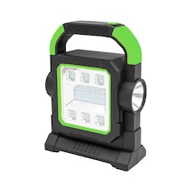 Powermaster Hc-7078-d Üç Çalışma Modlu Şarjlı 40 Smd Ledli Taşınabilir Solar Panelli Lamba