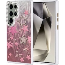 Newface Samsung Galaxy S24 Ultra Kılıf Blade Aynalı Desenli Kapak - Desen 7