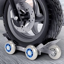 Motosiklet Dolly Tekerliği Ağır İş Makina Taşıma Tekerlik Kolay Manevra