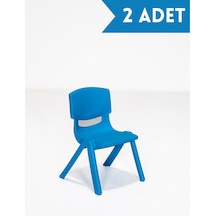 Junior Çocuk Sandalye, Mavi, 2 Adet Mavi