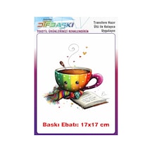Kitap Özel Tasarım Ütü İle Yapışan Tişört Tekstil Baskı 3025