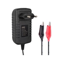 Hubrendy Sh Weko 7.2 Volt - 1 Amper Krokodil Uçlu Priz Tipi Yerli Üretim Akü Şarj Adaptörü