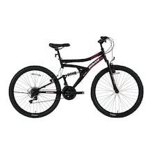 Bisan Mts 4300 Dağ Bisikleti 40cm V 24 Jant 21vites Siyah Kırmızı Kırmızı - Siyah